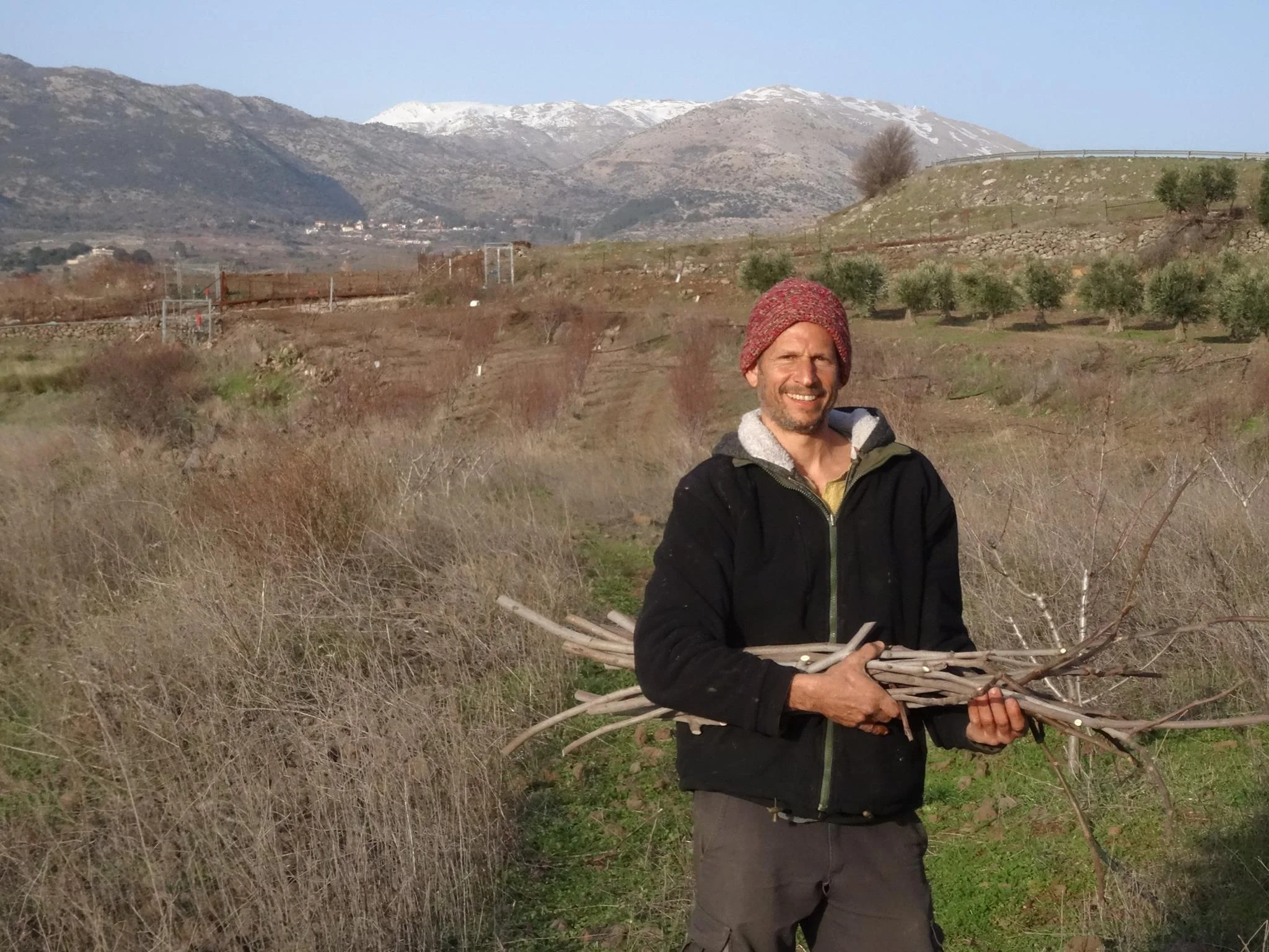 איסוף ייחורים של זני מורשת ברמת הגולן ובגליל | גפנים | תאנים | רימונים