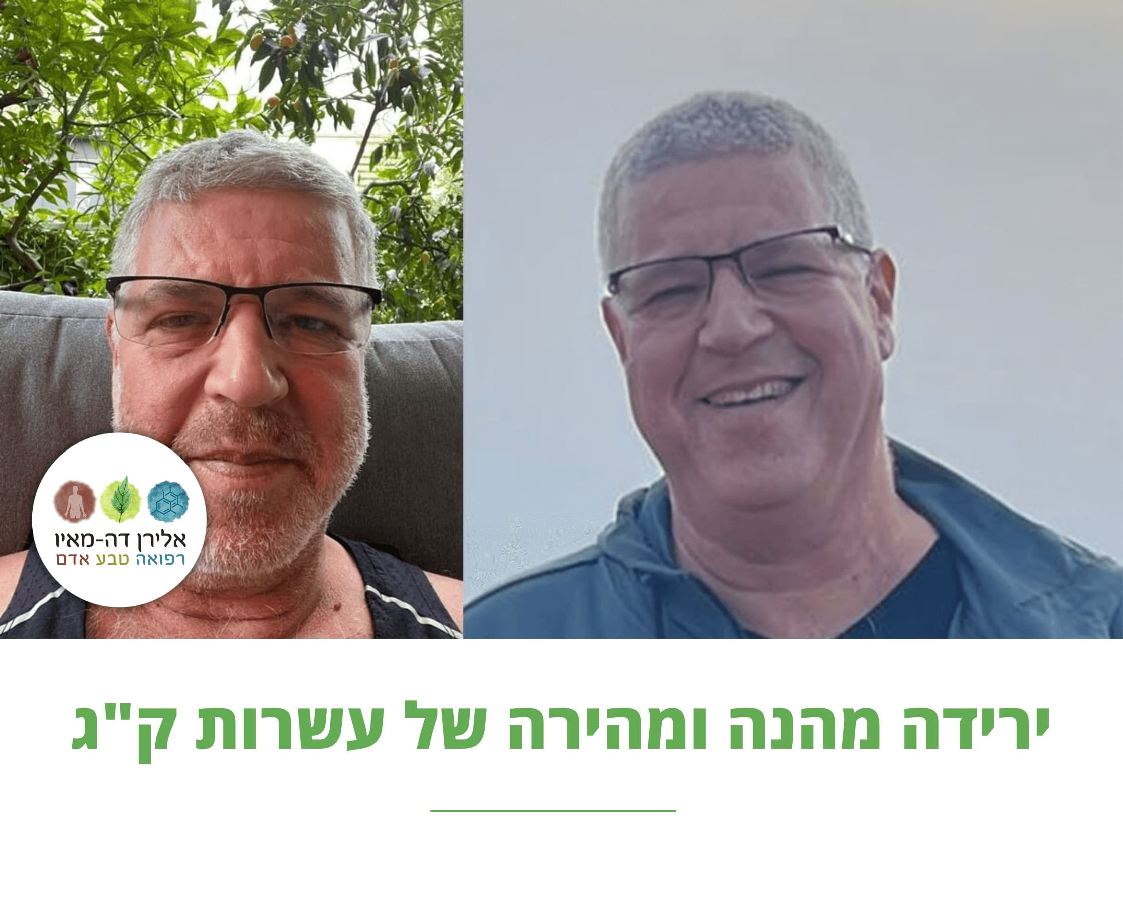 ירידה מהנה ומהירה במשקל של עשרות ק”ג | שגיא ניב משתף